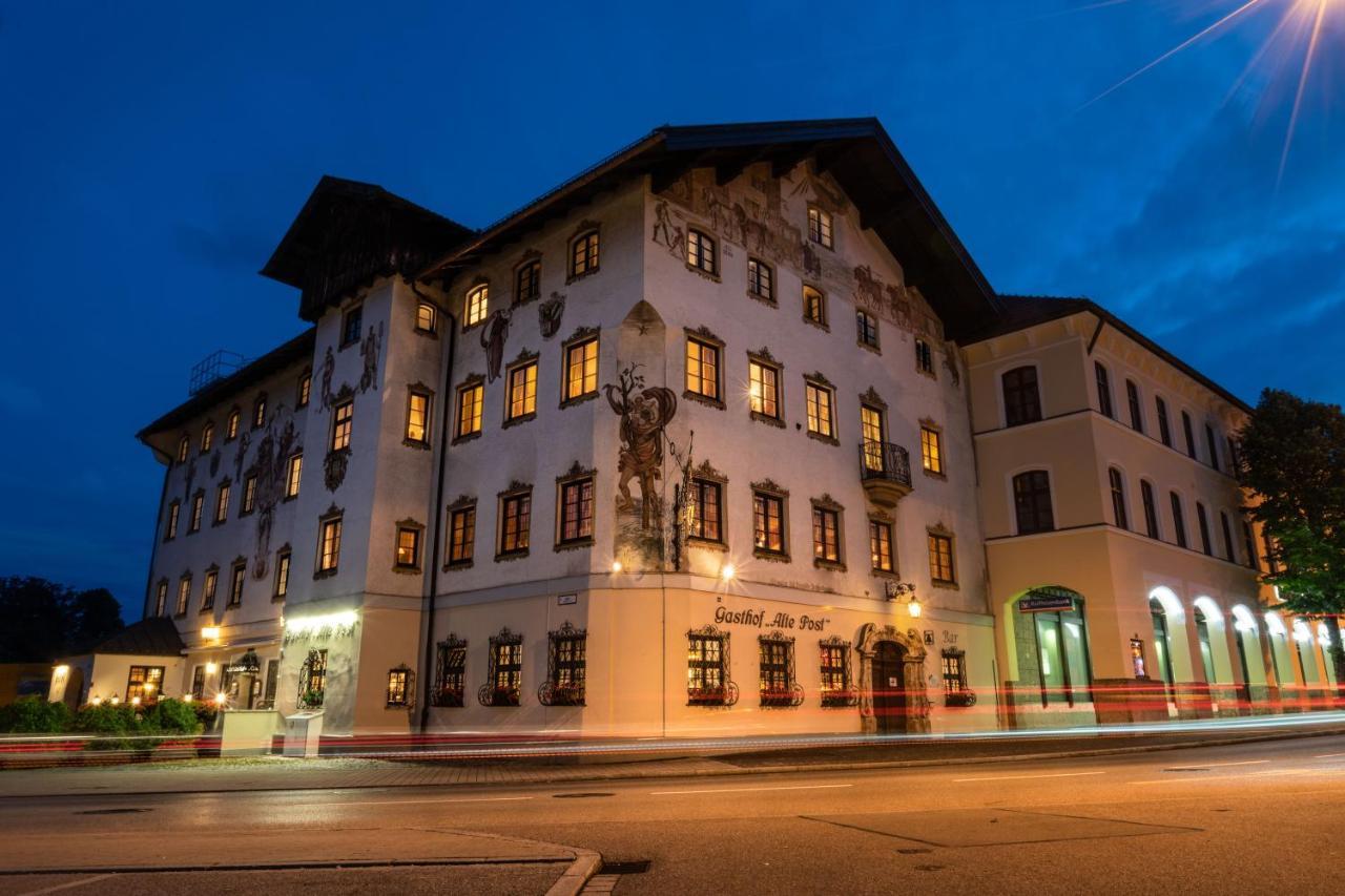 Hotel Gasthof Alte Post Holzkirchen Holzkirchen  Bagian luar foto